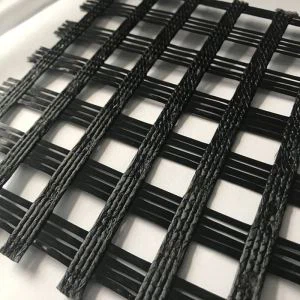 Geogrid tal-Polyester b'Kisi tal-Bitum
